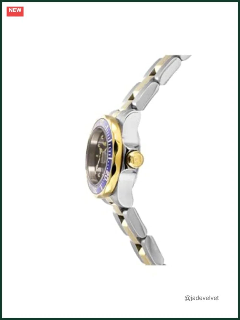 Women's Pro Diver GQ Two-Tone Stainless Steel Watch 100m Water Resistant